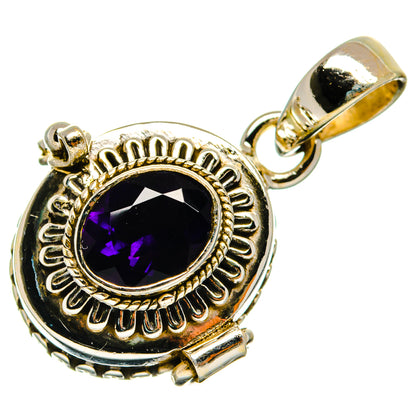 Amethyst Pendants handcrafted by Ana Silver Co - PD26579 - Photo 2