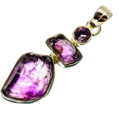 Amethyst Pendants handcrafted by Ana Silver Co - PD26588 - Photo 2