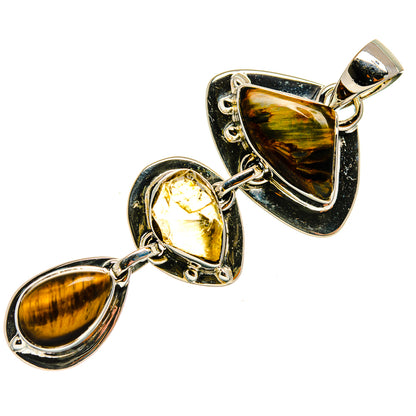 Pietersite Pendants handcrafted by Ana Silver Co - PD26593 - Photo 2