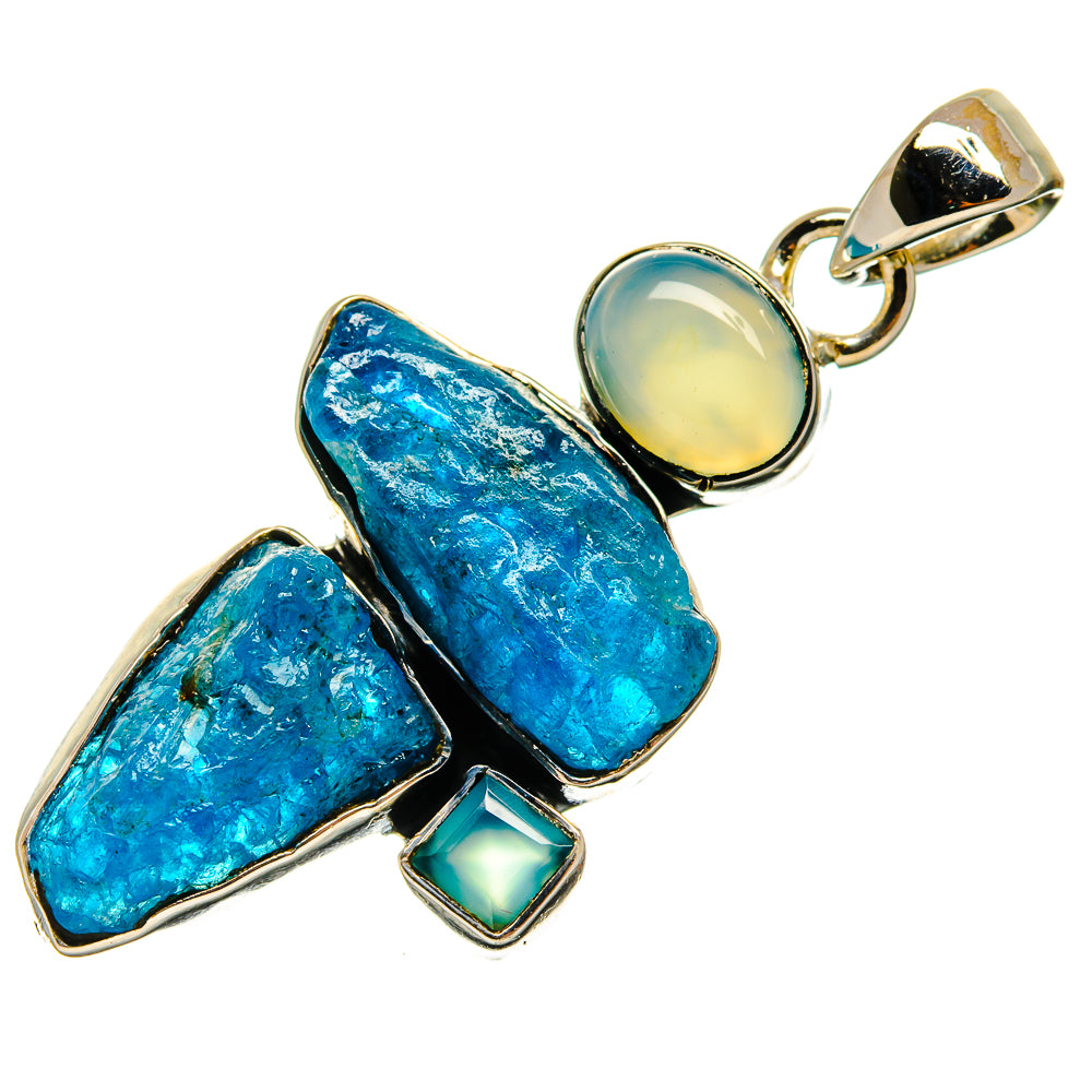 Apatite Pendants handcrafted by Ana Silver Co - PD26610 - Photo 2