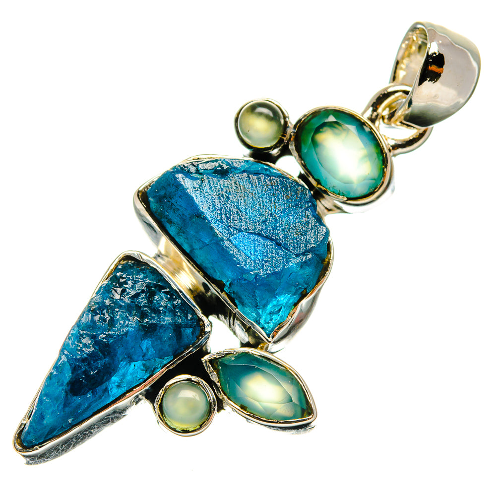 Apatite Pendants handcrafted by Ana Silver Co - PD26615 - Photo 2