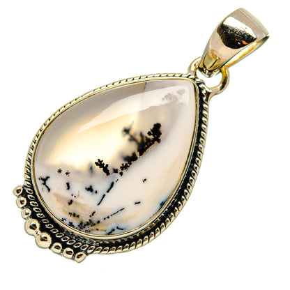 Dendritic Opal Pendants handcrafted by Ana Silver Co - PD26628 - Photo 2