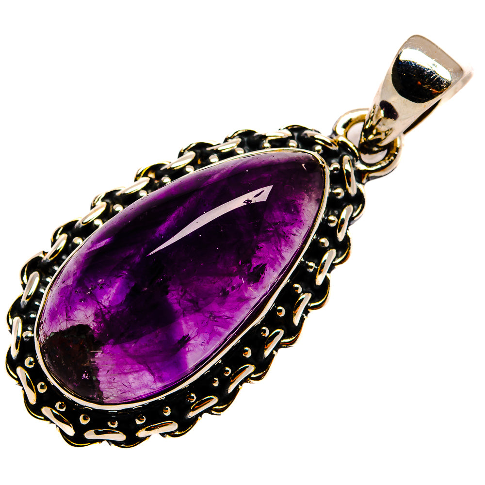 Star Amethyst Pendants handcrafted by Ana Silver Co - PD26631 - Photo 2