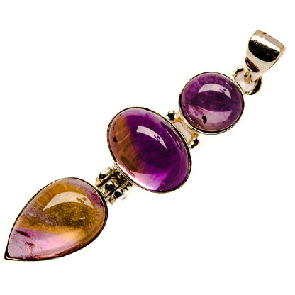 Ametrine Pendants handcrafted by Ana Silver Co - PD26634 - Photo 2