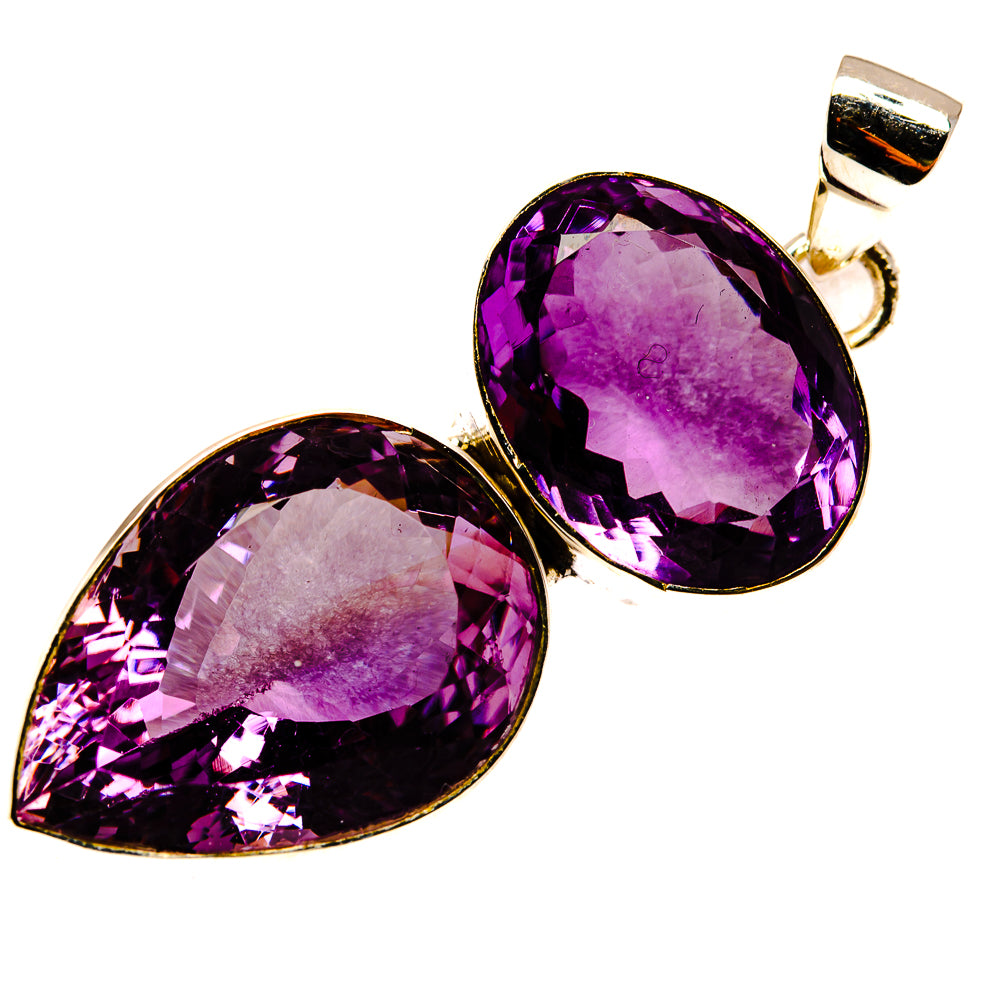 Amethyst Pendants handcrafted by Ana Silver Co - PD26635 - Photo 2