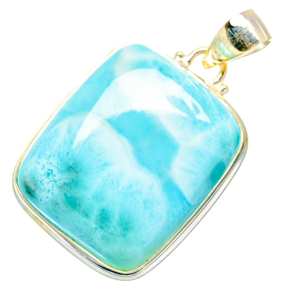 Larimar Pendants handcrafted by Ana Silver Co - PD26645 - Photo 2