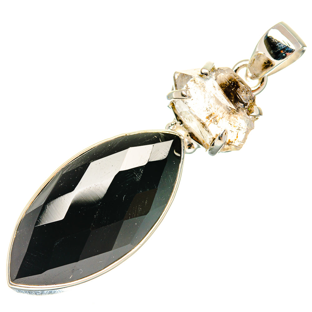 Black Onyx Pendants handcrafted by Ana Silver Co - PD26665 - Photo 2