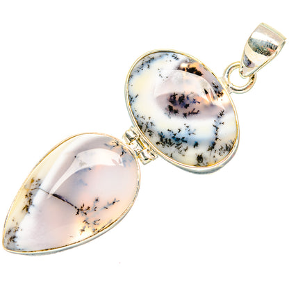 Dendritic Opal Pendants handcrafted by Ana Silver Co - PD26672 - Photo 2