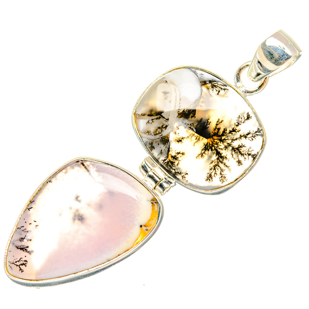 Dendritic Opal Pendants handcrafted by Ana Silver Co - PD26673 - Photo 2