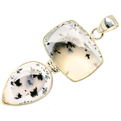 Dendritic Opal Pendants handcrafted by Ana Silver Co - PD26674 - Photo 2