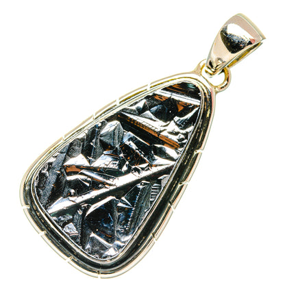 Shungite Pendants handcrafted by Ana Silver Co - PD26706 - Photo 2