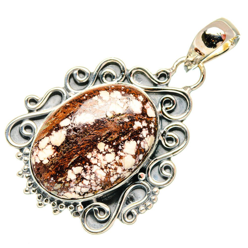 Wild Horse Jasper Pendants handcrafted by Ana Silver Co - PD26733 - Photo 2