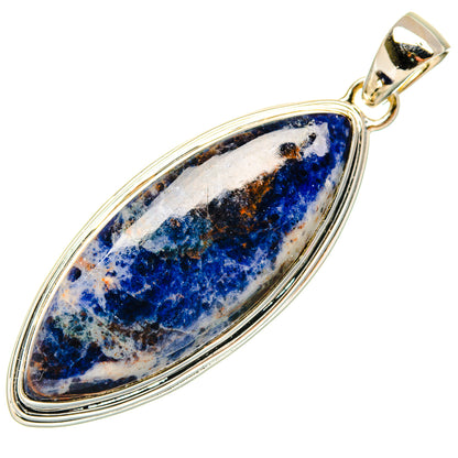 Sodalite Pendants handcrafted by Ana Silver Co - PD26741 - Photo 2