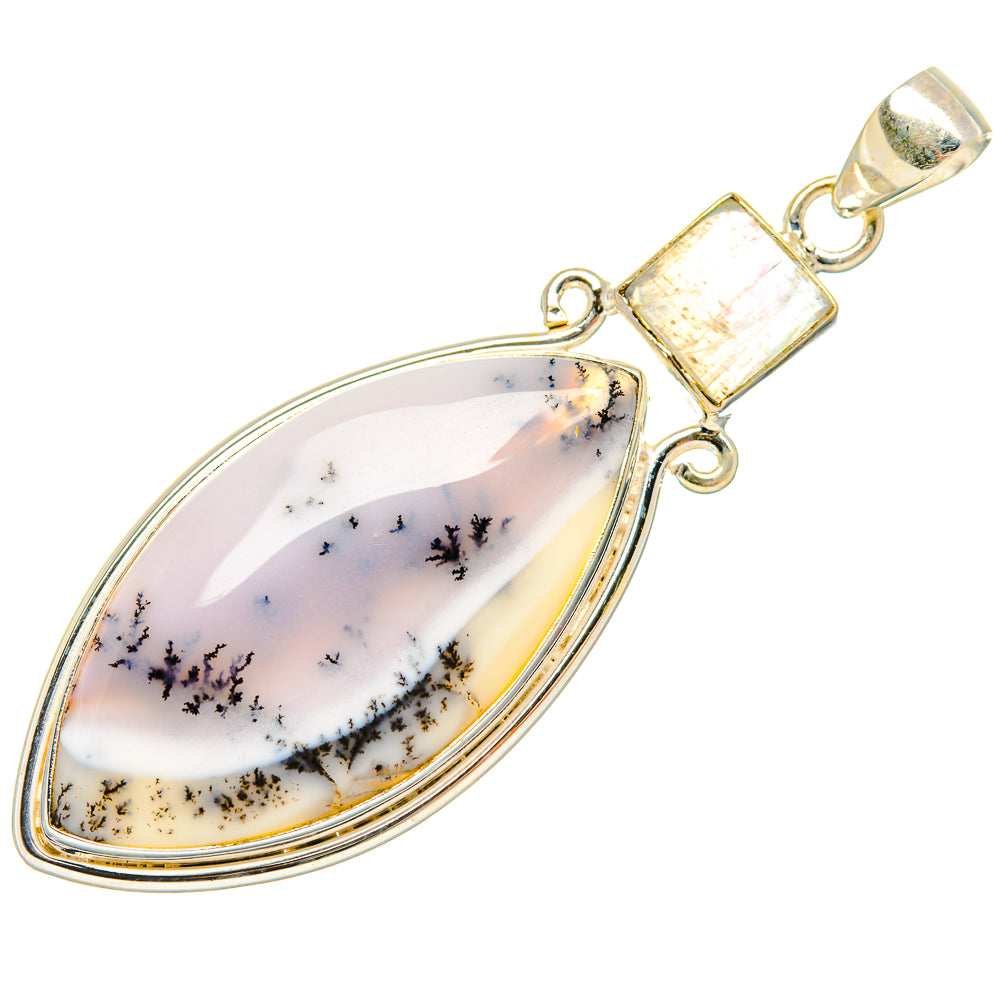 Dendritic Opal Pendants handcrafted by Ana Silver Co - PD26742 - Photo 2
