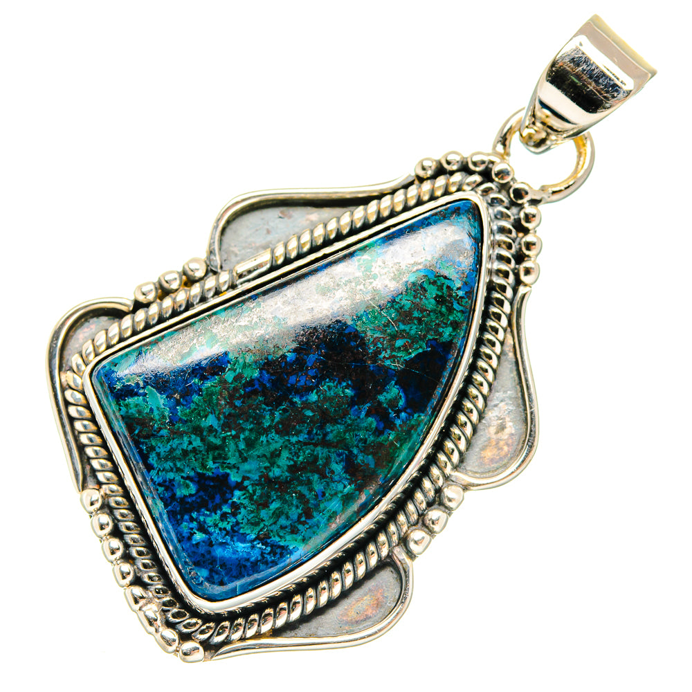 Shattuckite Pendants handcrafted by Ana Silver Co - PD26754 - Photo 2