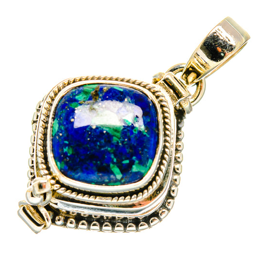 Azurite Pendants handcrafted by Ana Silver Co - PD26763 - Photo 2