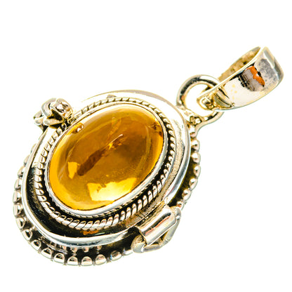 Citrine Pendants handcrafted by Ana Silver Co - PD26764 - Photo 2