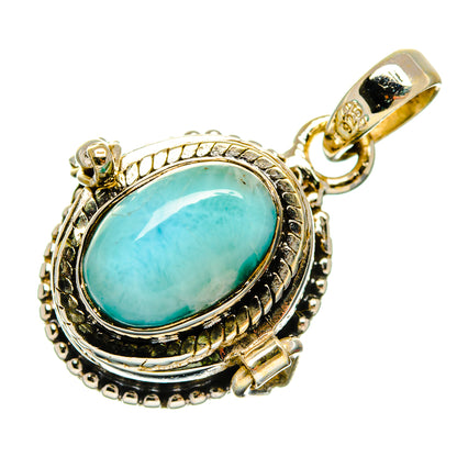 Larimar Pendants handcrafted by Ana Silver Co - PD26769 - Photo 2