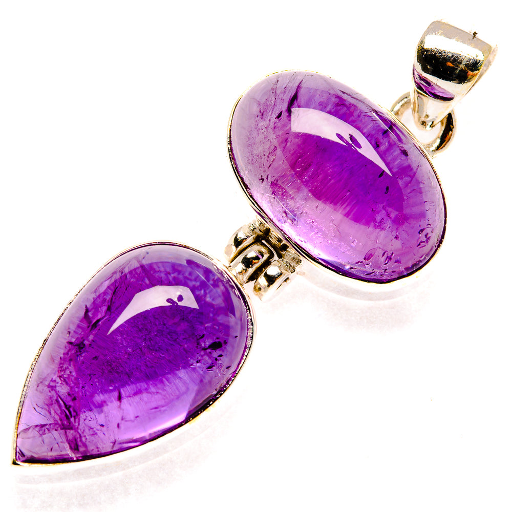 Amethyst Pendants handcrafted by Ana Silver Co - PD26812 - Photo 2