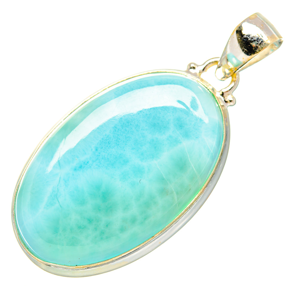 Larimar Pendants handcrafted by Ana Silver Co - PD26818 - Photo 2