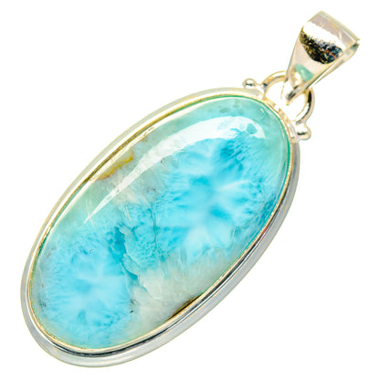 Larimar Pendants handcrafted by Ana Silver Co - PD26825 - Photo 2