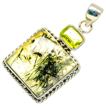 Prehnite Pendants handcrafted by Ana Silver Co - PD26831 - Photo 2