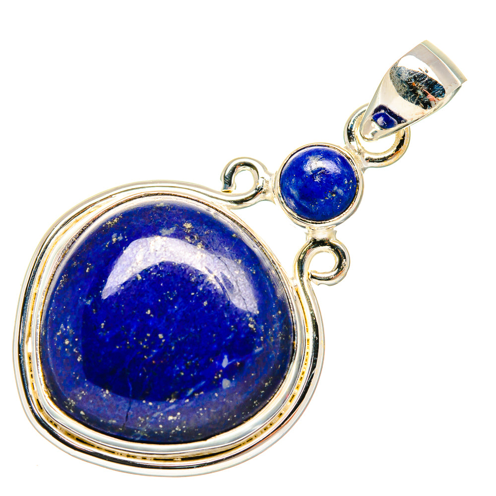 Lapis Lazuli Pendants handcrafted by Ana Silver Co - PD26838 - Photo 2