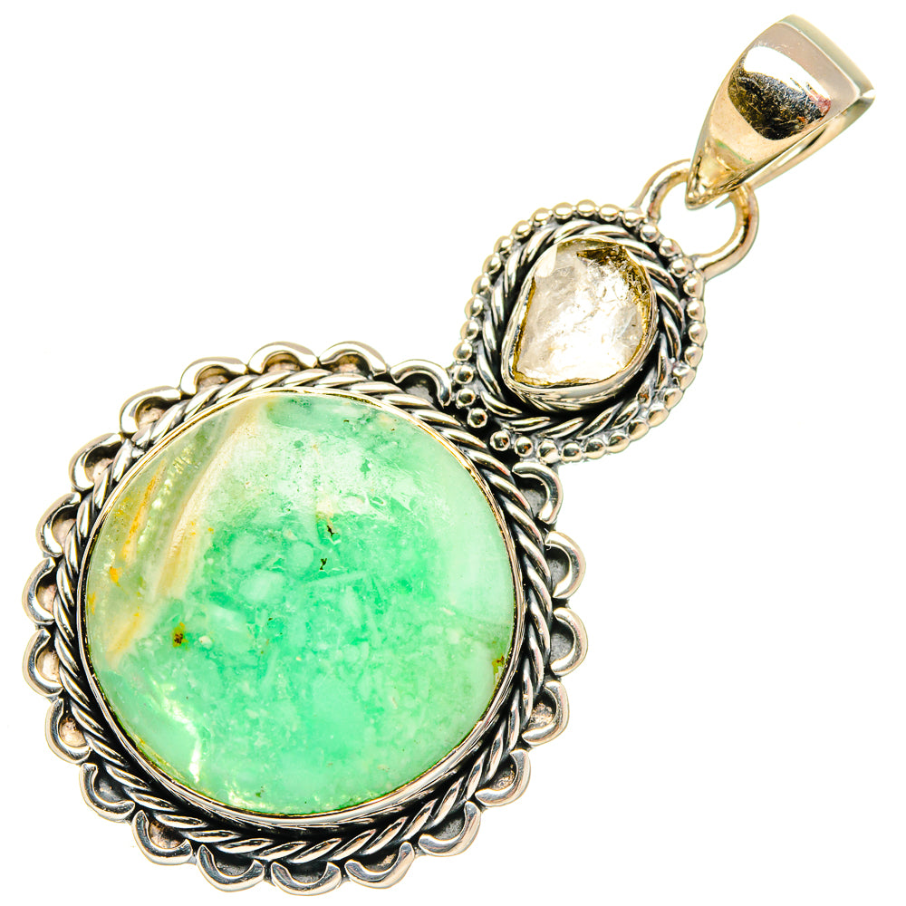 Amazonite Pendants handcrafted by Ana Silver Co - PD26850 - Photo 2