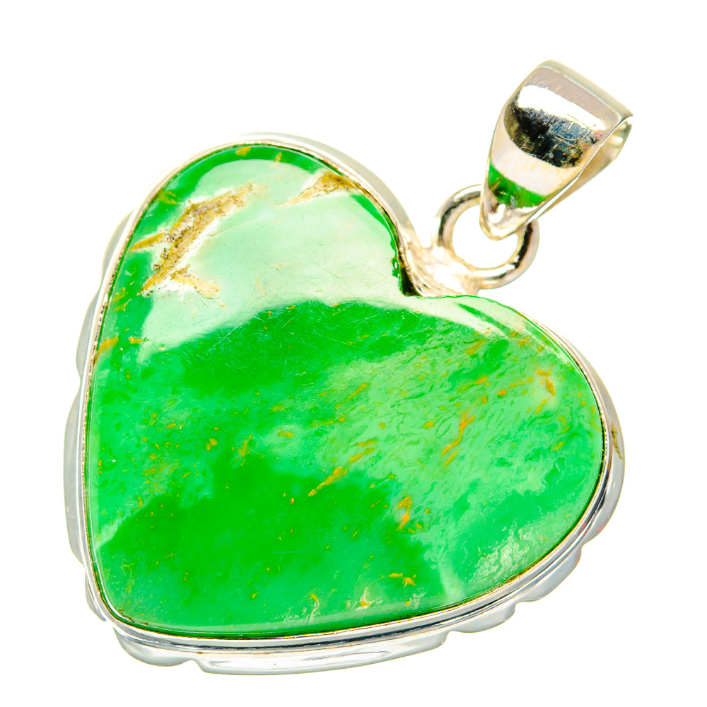 Chrysocolla Pendants handcrafted by Ana Silver Co - PD26854 - Photo 2