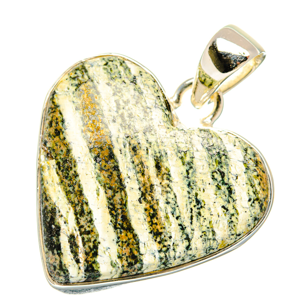 Lizard Jasper Pendants handcrafted by Ana Silver Co - PD26858 - Photo 2