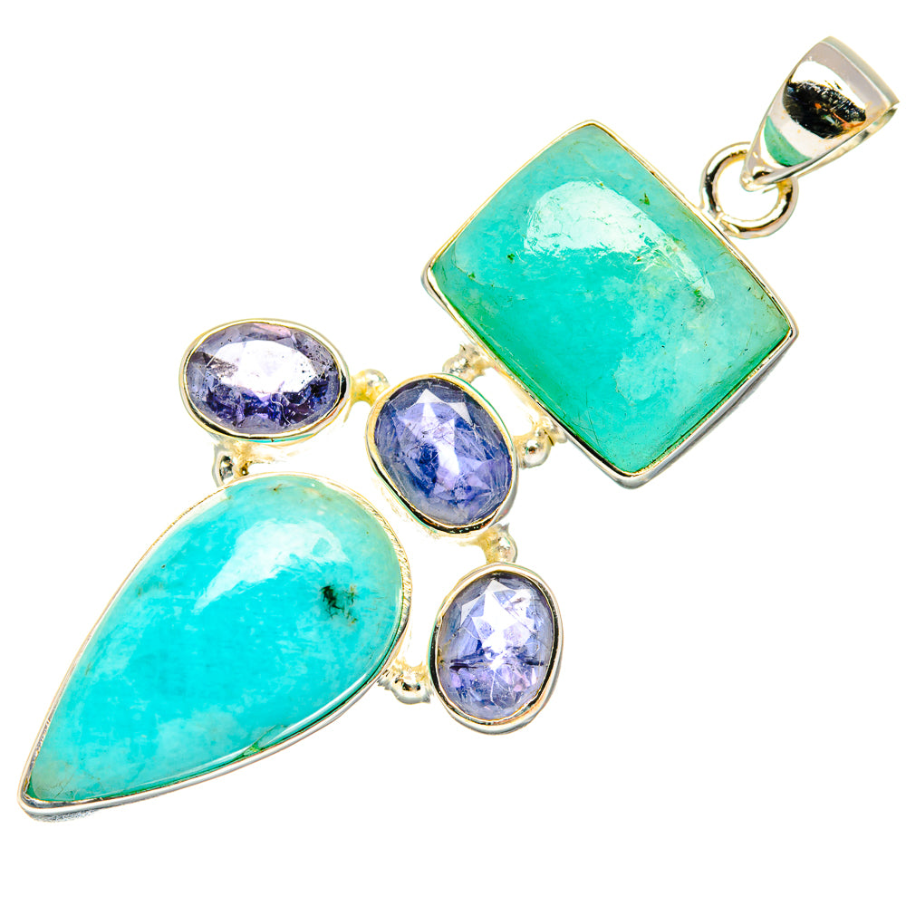 Larimar Pendants handcrafted by Ana Silver Co - PD26869 - Photo 2