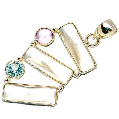 White Quartz Pendants handcrafted by Ana Silver Co - PD26872 - Photo 2