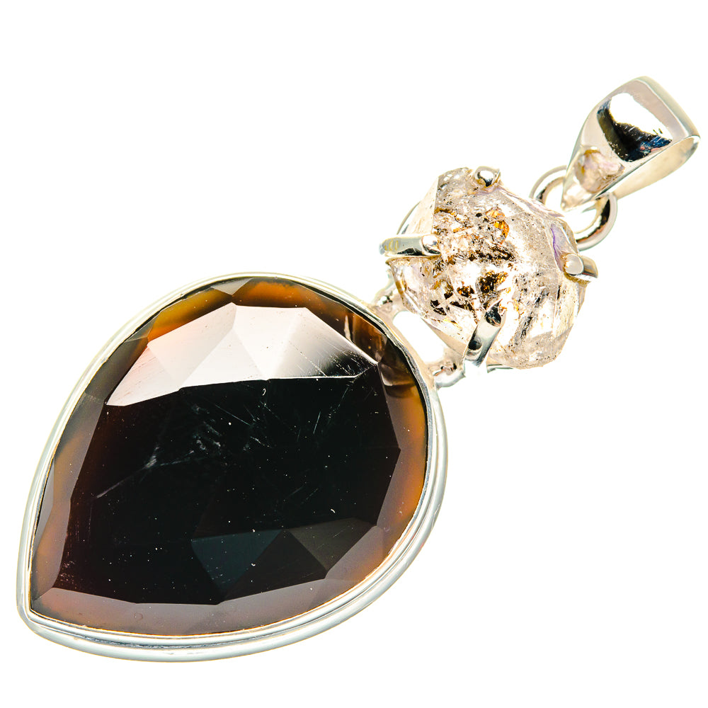 Black Onyx Pendants handcrafted by Ana Silver Co - PD26889 - Photo 2