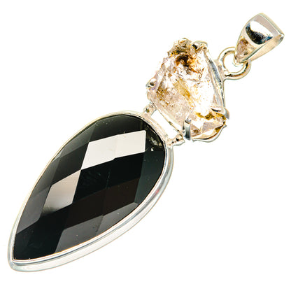Black Onyx Pendants handcrafted by Ana Silver Co - PD26890 - Photo 2