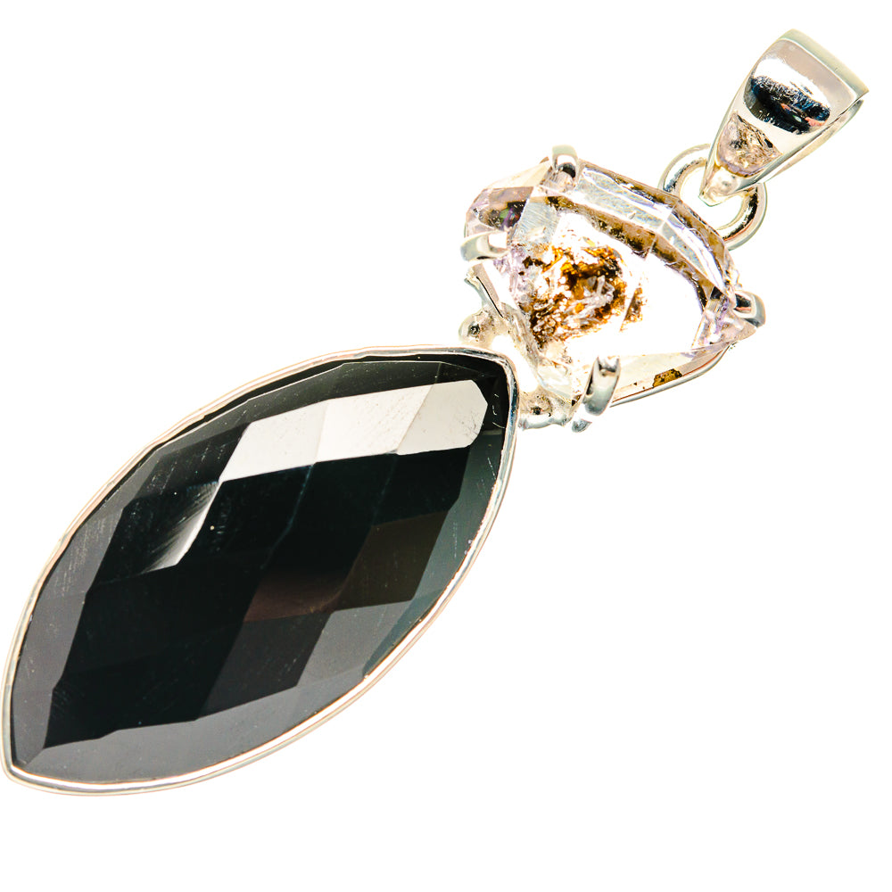 Black Onyx Pendants handcrafted by Ana Silver Co - PD26892 - Photo 2