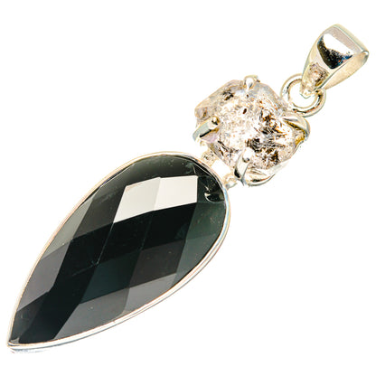 Black Onyx Pendants handcrafted by Ana Silver Co - PD26894 - Photo 2