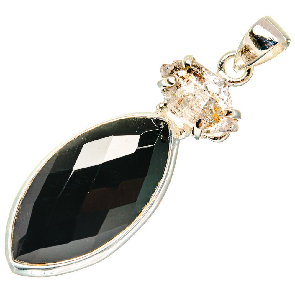 Black Onyx Pendants handcrafted by Ana Silver Co - PD26896 - Photo 2
