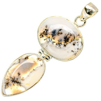 Dendritic Opal Pendants handcrafted by Ana Silver Co - PD26898 - Photo 2