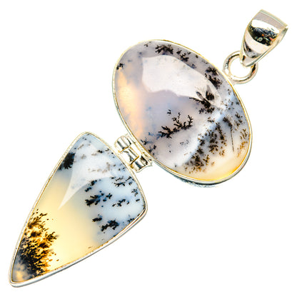 Dendritic Opal Pendants handcrafted by Ana Silver Co - PD26899 - Photo 2