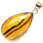 Bumble Bee Jasper Pendants handcrafted by Ana Silver Co - PD26910 - Photo 2