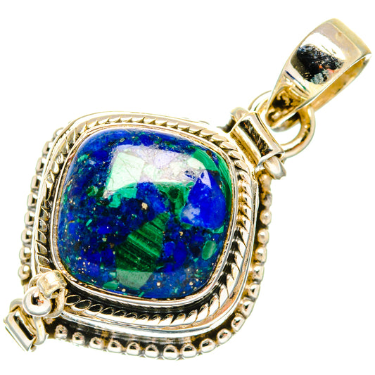 Azurite Pendants handcrafted by Ana Silver Co - PD26914 - Photo 2