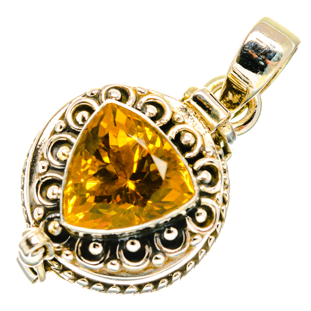 Citrine Pendants handcrafted by Ana Silver Co - PD26917 - Photo 2