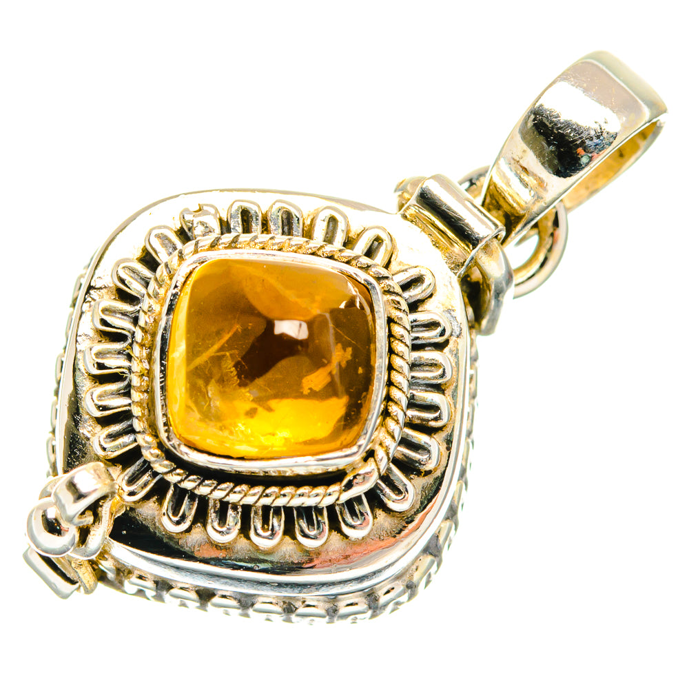 Citrine Pendants handcrafted by Ana Silver Co - PD26923 - Photo 2