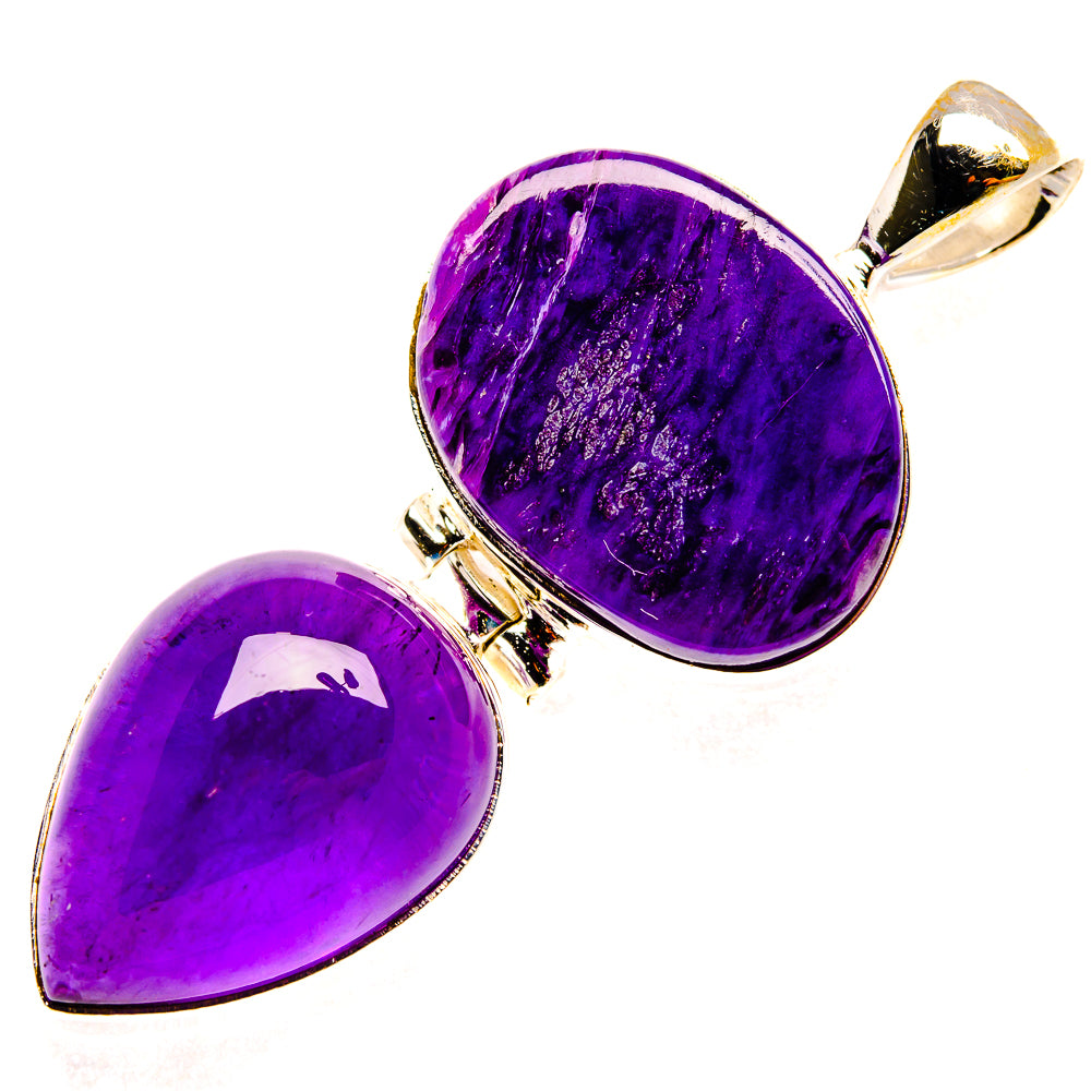 Amethyst Pendants handcrafted by Ana Silver Co - PD26962 - Photo 2