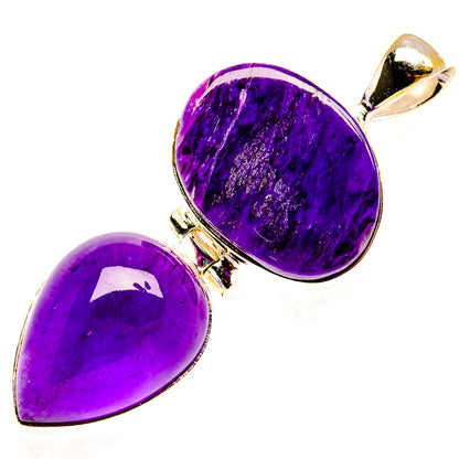 Amethyst Pendants handcrafted by Ana Silver Co - PD26962 - Photo 2