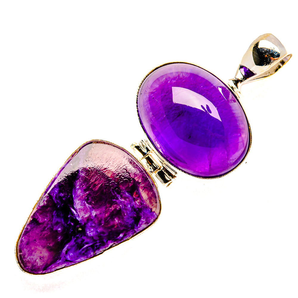 Amethyst Pendants handcrafted by Ana Silver Co - PD26963 - Photo 2