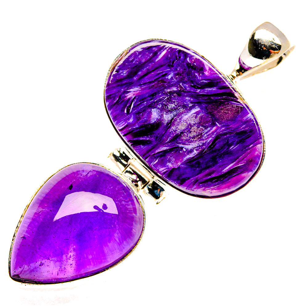 Amethyst Pendants handcrafted by Ana Silver Co - PD26965 - Photo 2