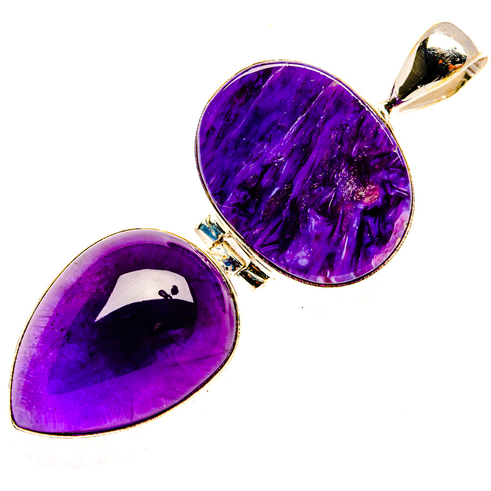 Amethyst Pendants handcrafted by Ana Silver Co - PD26967 - Photo 2