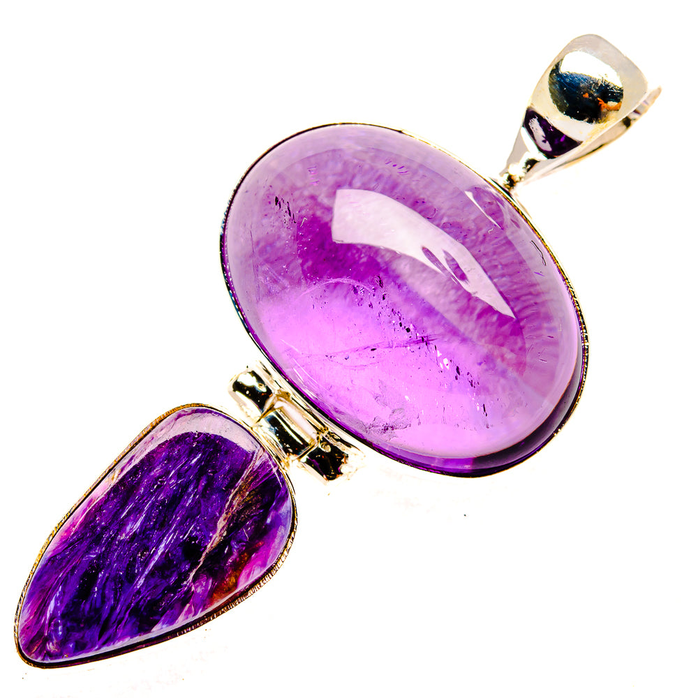 Amethyst Pendants handcrafted by Ana Silver Co - PD26968 - Photo 2