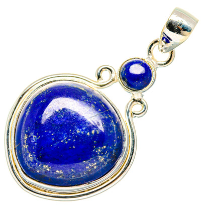 Lapis Lazuli Pendants handcrafted by Ana Silver Co - PD26984 - Photo 2